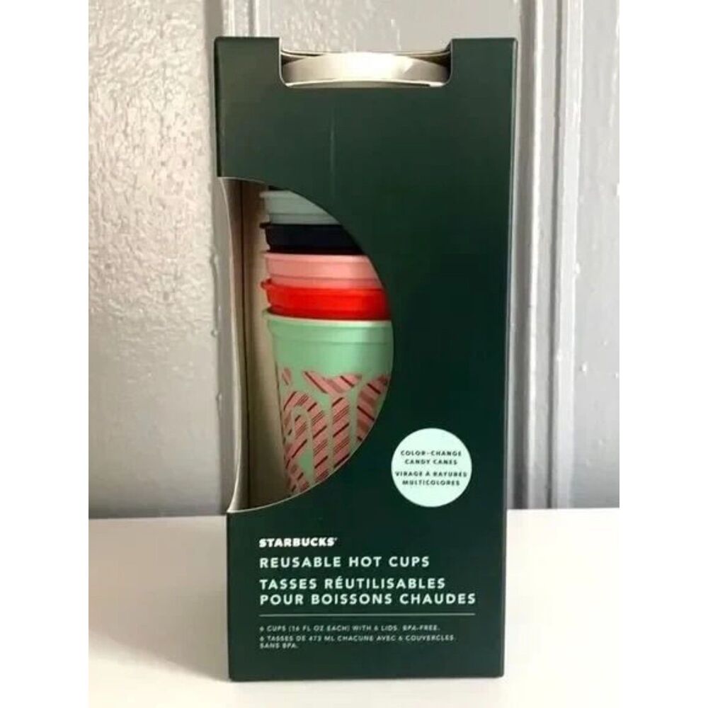 Starbucks - Collectible - Color Changing Holiday Reusable Hot Cups - Brand New!